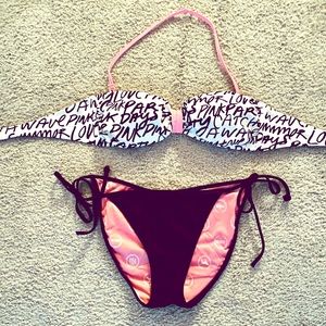 Victoria’s Secret Bandeau two-piece swimsuit
